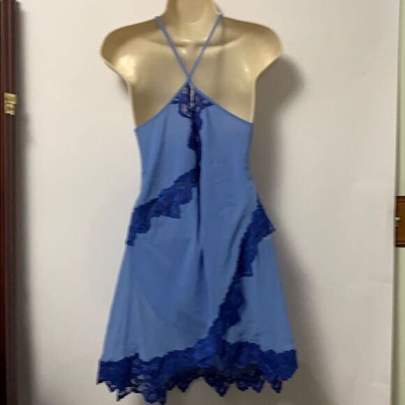 IN THE BLOOM By‎ JON GAIL PRETTY BLUE LINGERIE SZ M - Picture 3 of 8